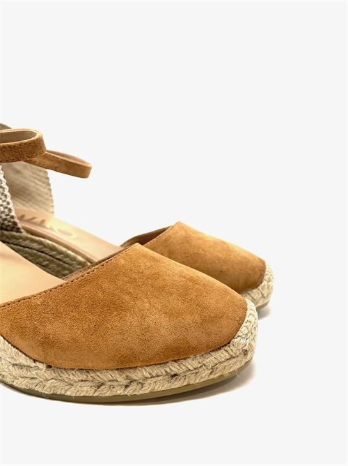 Espadrillas donna con zeppa IL LACCIO | GLOBAL5RBABY PESCABROWN